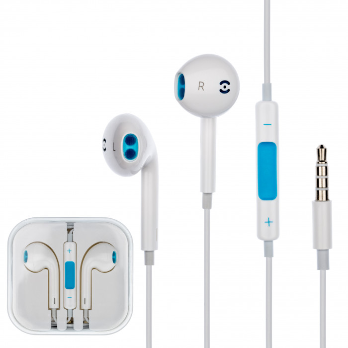 DAREYOU Écouteurs Intra-Auriculaires 2 Pack Écouteurs avec Micro et de Volume contrôle stéréo Casquet Compatible avec iPhone 6S 6splus 6 6Plus 5S 