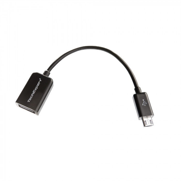 Cable USB HOST / OTG Adaptateur noir pour Samsung Galaxy Tab A6 7 pouces SM-T280