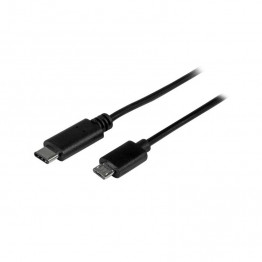 Cable usb type C vers micro usb 1 mètre noir