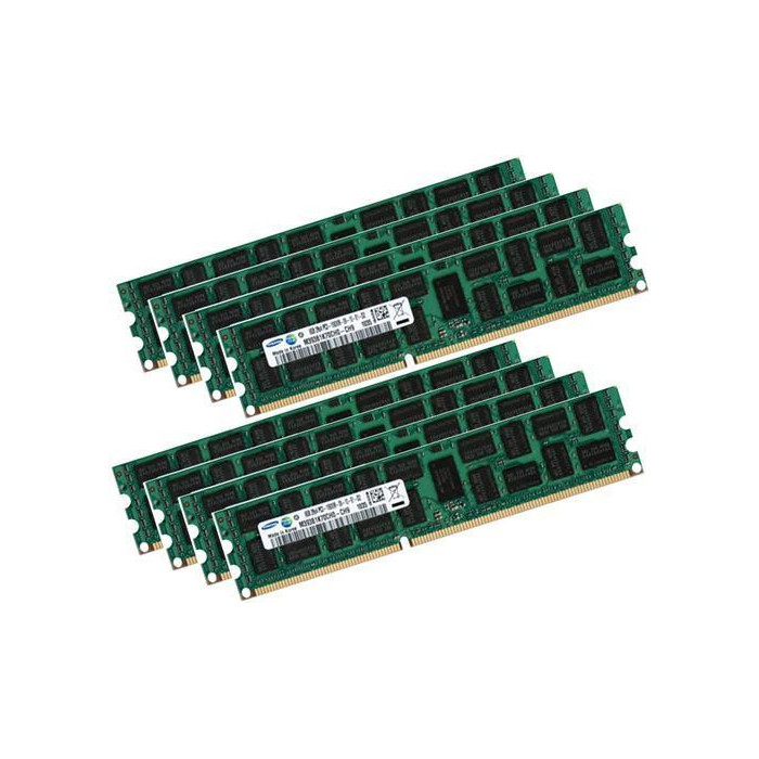 Kit 128GB DDR3 1600 MHz PC3L-12800R ECC RDIMM pour serveurs M393B2G70QH0-YK0
