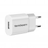 Chargeur secteur vers USB blanc 5V 2A pour iPhone iPod Samsung Huawei Honor 7 Nokia LG