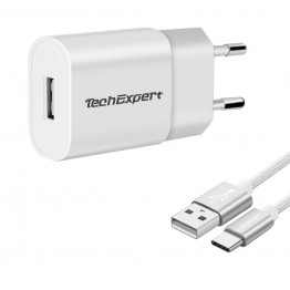 Kit de Charge pour tablettes Samsung Tab S3 Tab S4 USB Type C Blanc