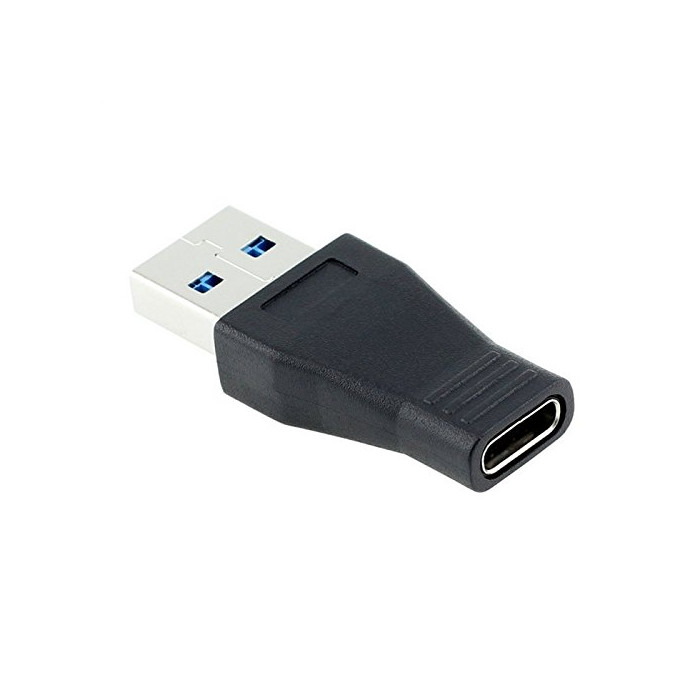Prinfong Mini Portable USB 3.0 à Type-C mâle à Femelle Adaptateur Adaptateur convertisseur de Charge Haute Vitesse pour téléphone Tablette Portable 