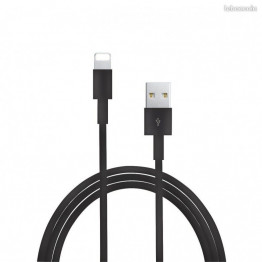 Câble noir 1 mètre pour Apple iphones et ipods Destockage