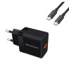 Chargeur Rapide Power delivery 20Watts noir pour Lenovo tab M11 tab P11