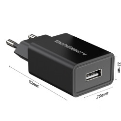 Chargeur secteur vers USB noir pour iPhone 5 , iPhone 4 & 4S, iPhone 3GS/3G, iPod Touch