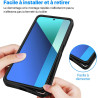 Coque de protection intégrale 360° pour Xiaomi Redmi Note 13 4G (pas compatible version 5G)