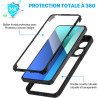 Coque de protection intégrale 360° pour Xiaomi Redmi Note 13 4G (pas compatible version 5G)