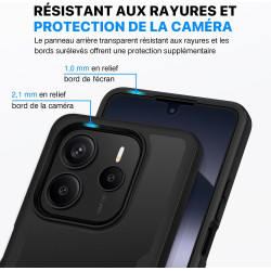 Coque de protection intégrale 360° pour Xiaomi Redmi Note 14 4G (pas compatible version 5G)