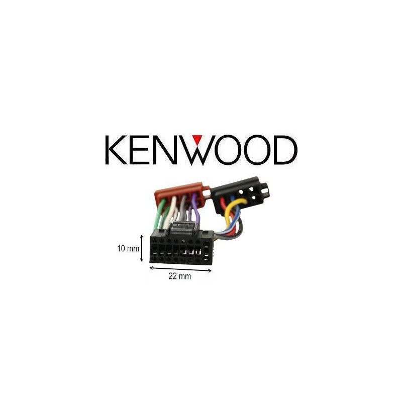 Cable adaptateur ISO autoradio KENWOOD KDC-PS9060R KDC-PS9070R KDC-PS9080R KDC-P 